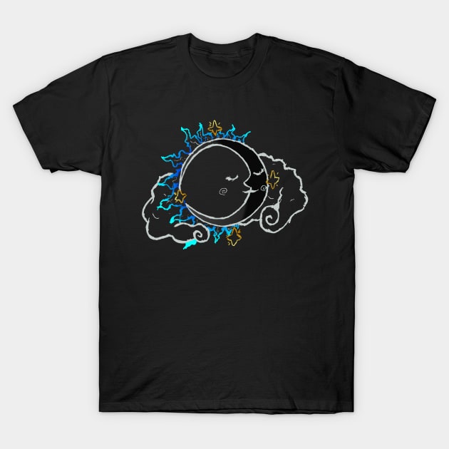 DAY&NIGHT (DARK COLORS) T-Shirt by bnahart